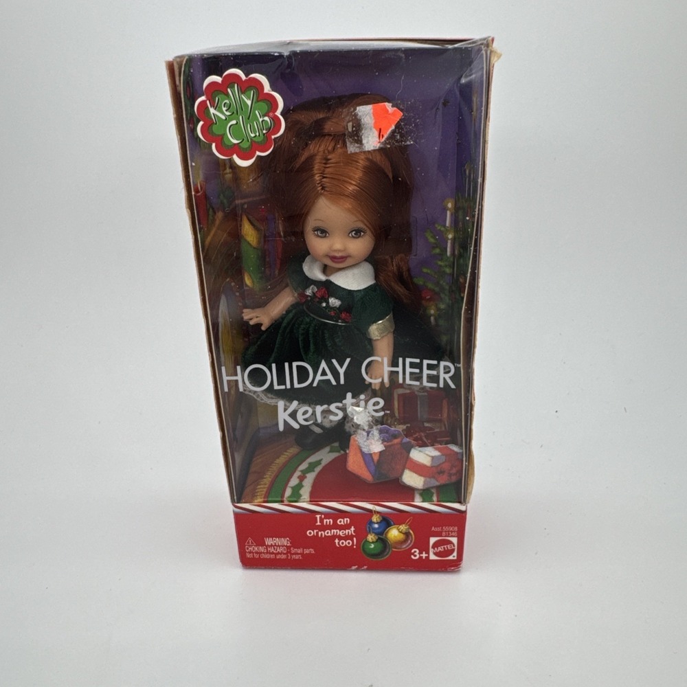 Vintage Mattel 2003 Holiday Cheer Kerstie NOS‎